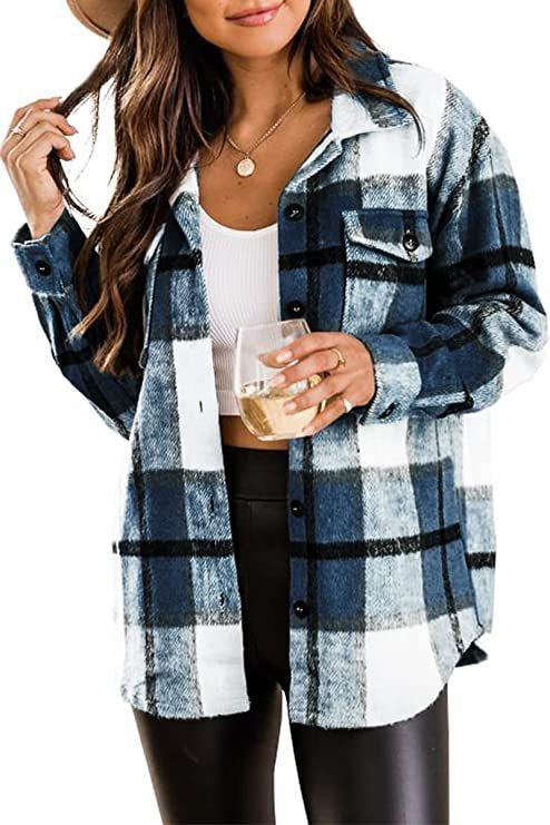 GR Checkered shirt with button placket
