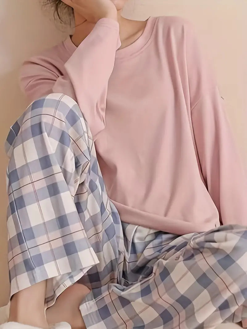 GR | Women's pajama set in fashionable colors