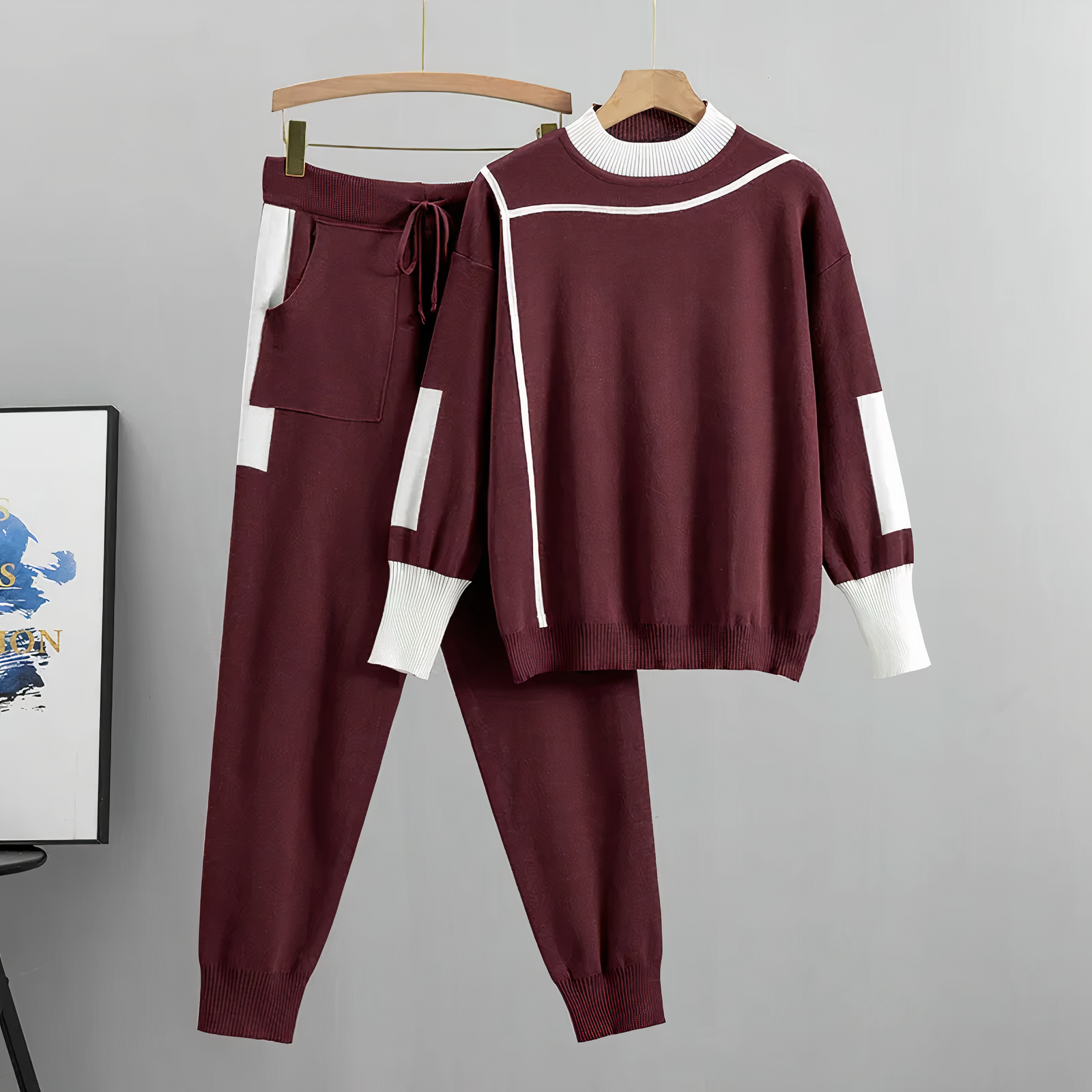 GR - Knitted women's clothing set