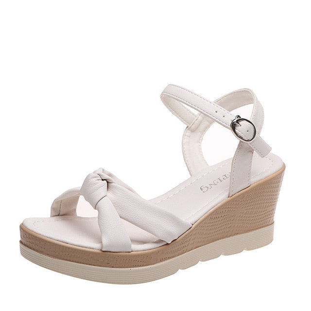 GR | Women's Sandals with Adjustable Ankle Strap