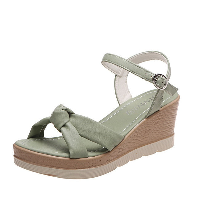 GR | Women's Sandals with Adjustable Ankle Strap