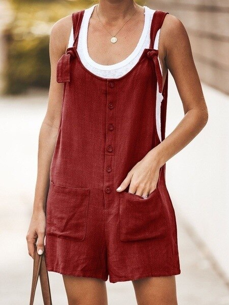 GR | Short, trendy jumpsuit for women for warm days