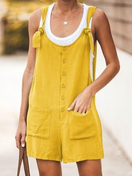 GR | Short, trendy jumpsuit for women for warm days