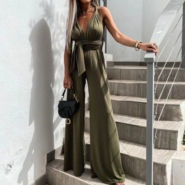 GR | Sexy jumpsuit with belt