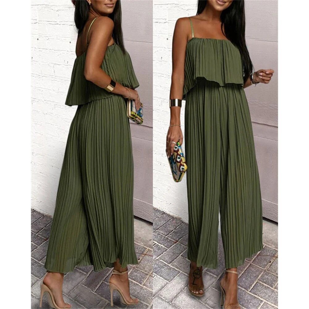 GR | Elegant pleated one-piece