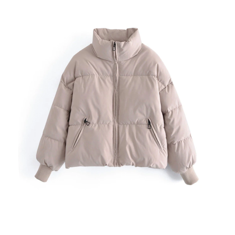 GR | Women's winter jacket with high collar