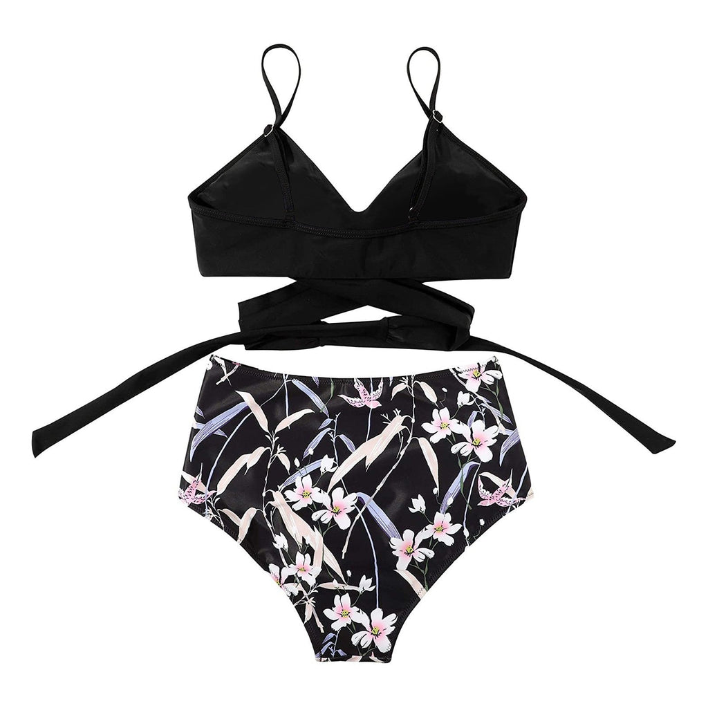 GR | Colorful high-waisted bikini for women 