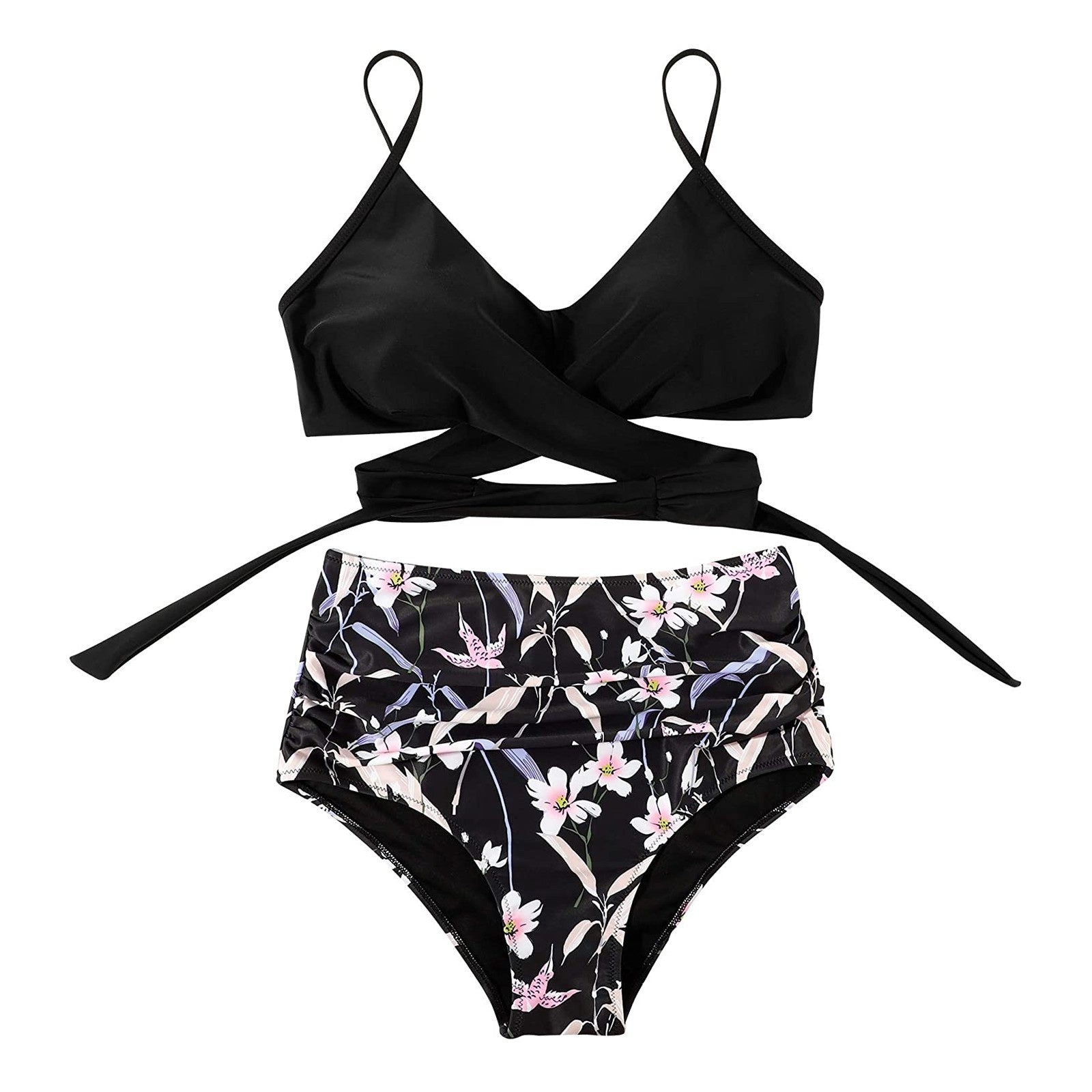 GR | Colorful high-waisted bikini for women 