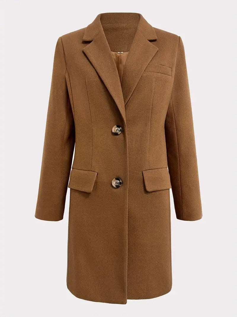 GR | Elegant women's jacket with button placket | Perfect for autumn and winter