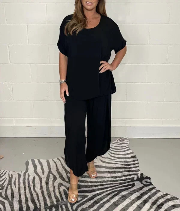 GR | Two-piece suit set with sleeves for women | Stylish and comfortable outfit