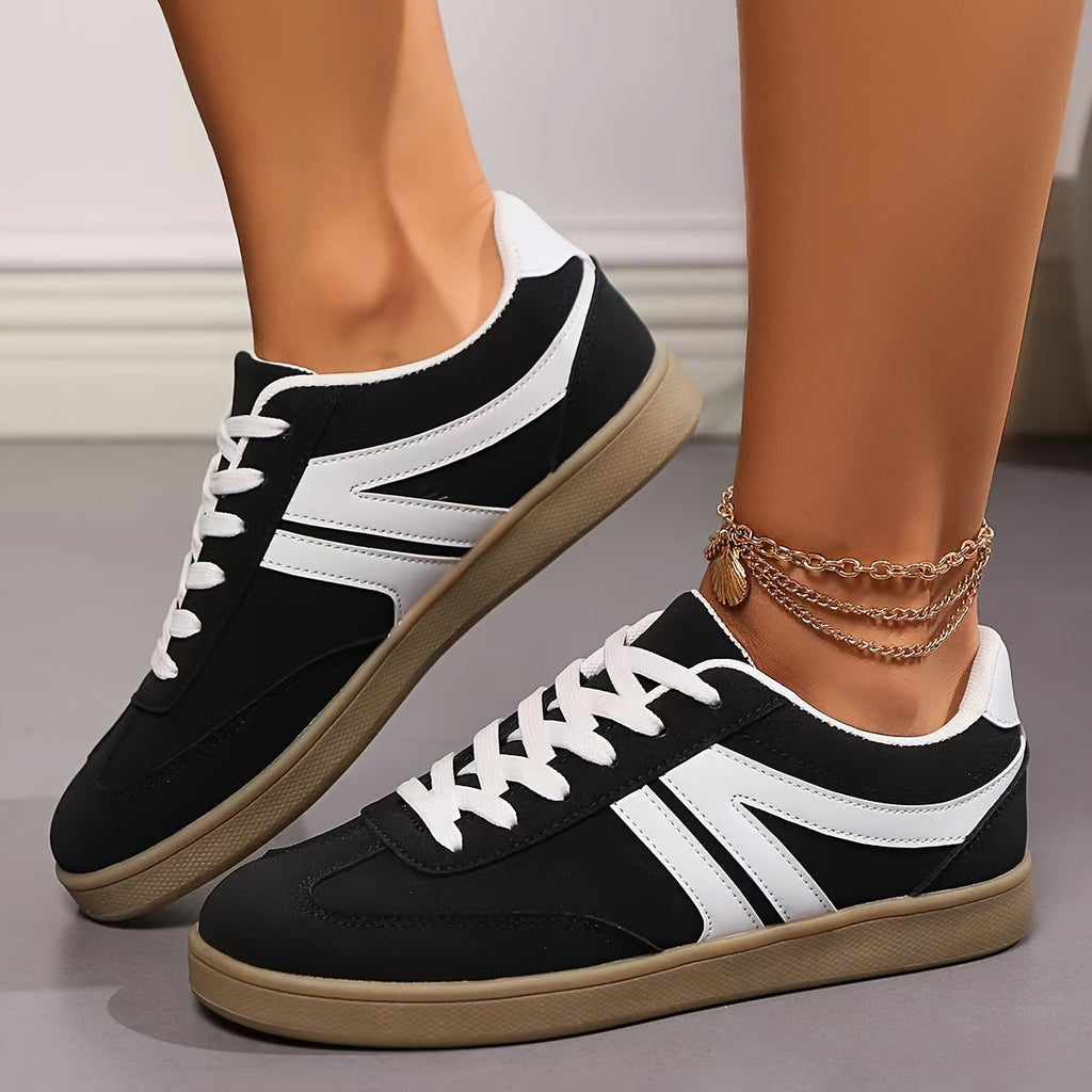 GR | Comfortable women's sneakers in solid colors