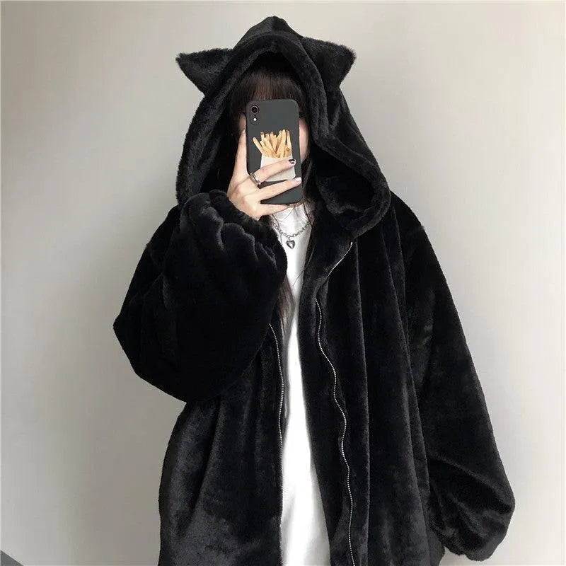 GR | Faux-Fur-Coat