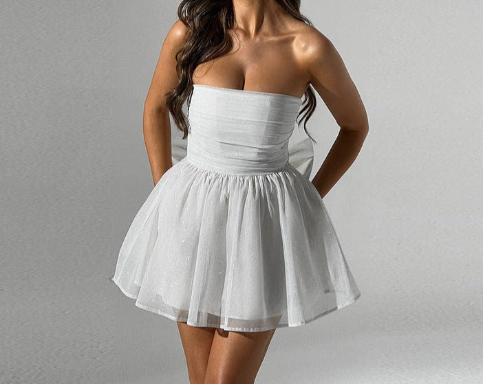 GR | Short Party Dress with Glitter