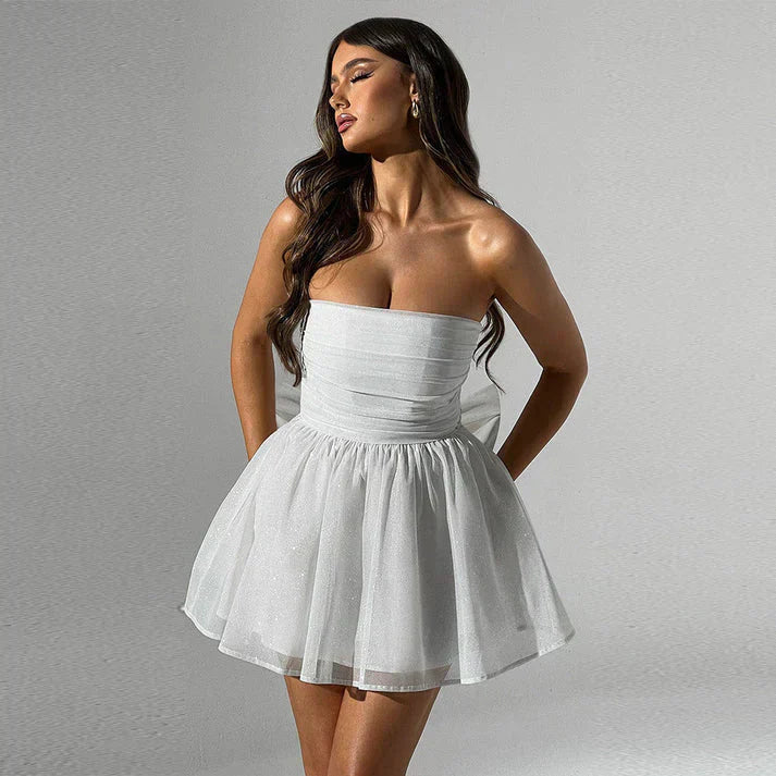 GR | Sexy Trägerloses Minikleid