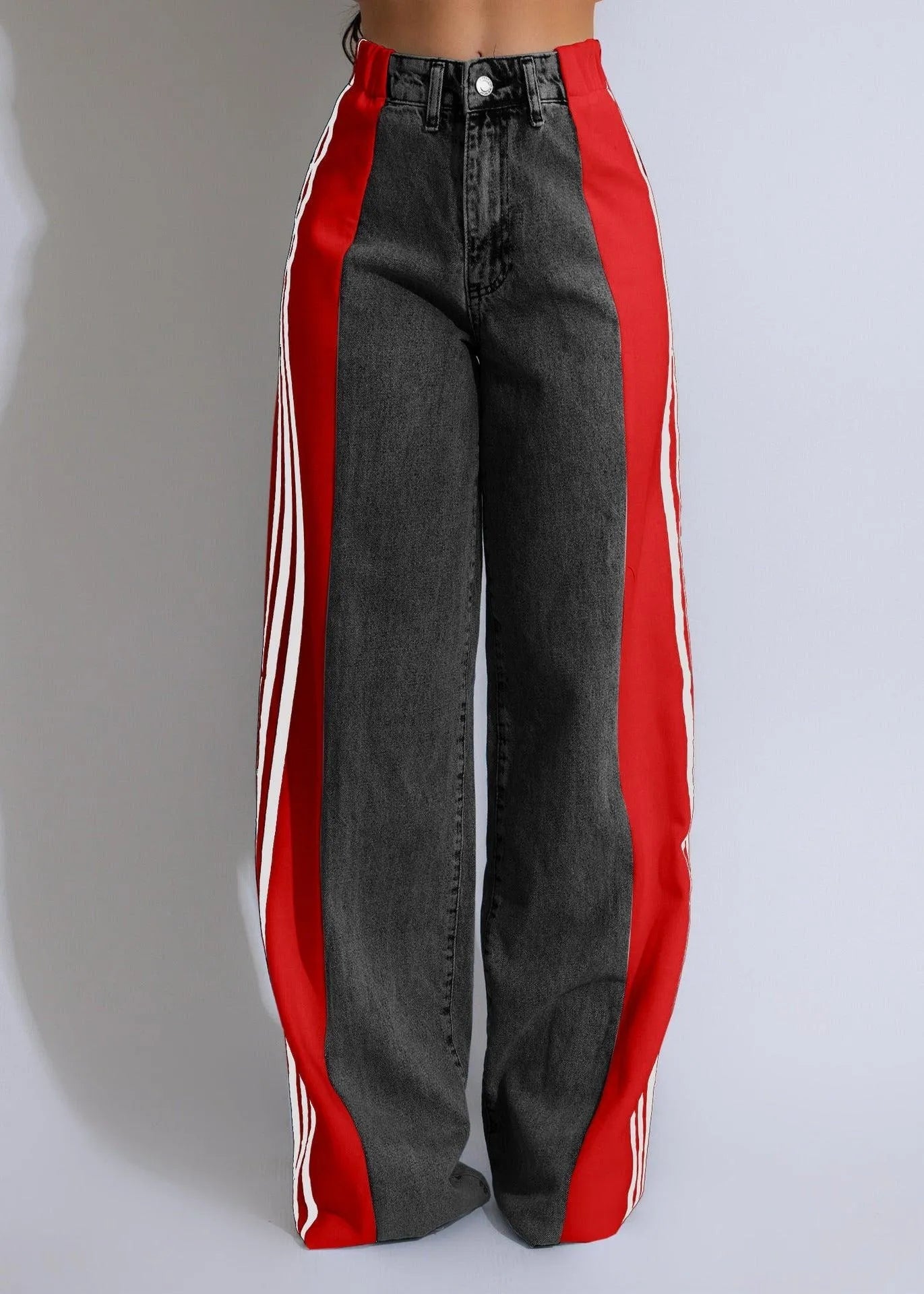 GR | Wide-leg denim trousers