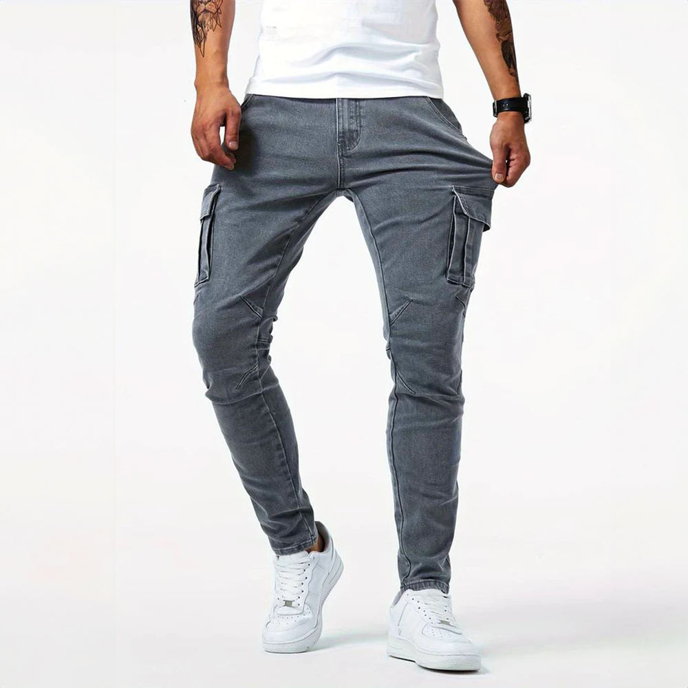 GR | Denim Cargo Jeans