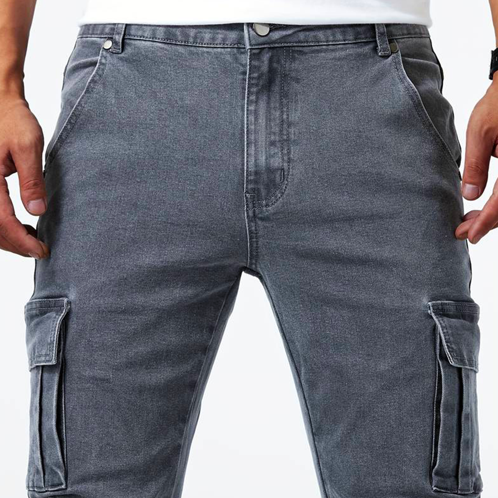 GR | Denim Cargo Jeans