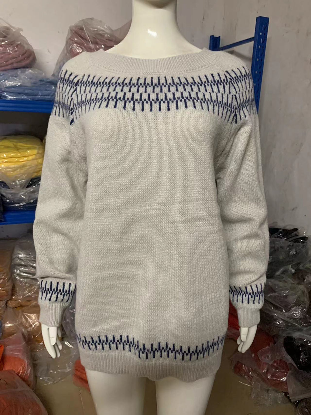 GR | Damen Retro Pullover