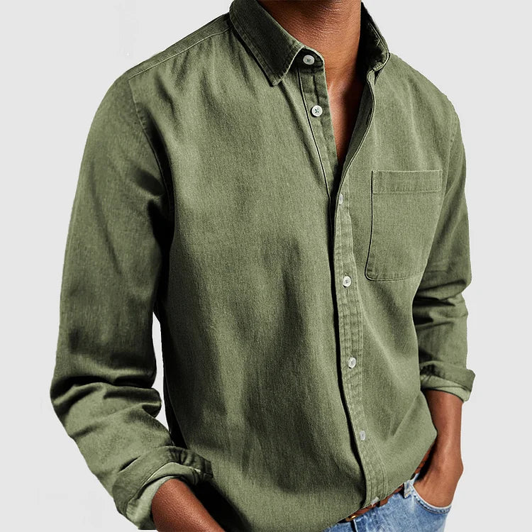 GR | A comfortable long-sleeved shirt with a collar