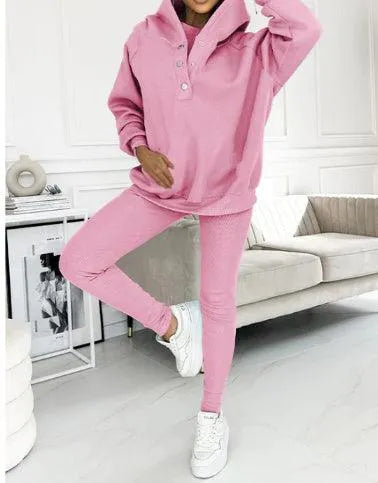GR | Women's set with hood and trousers