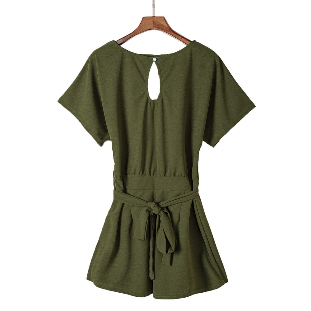 GR overall with round neckline for women