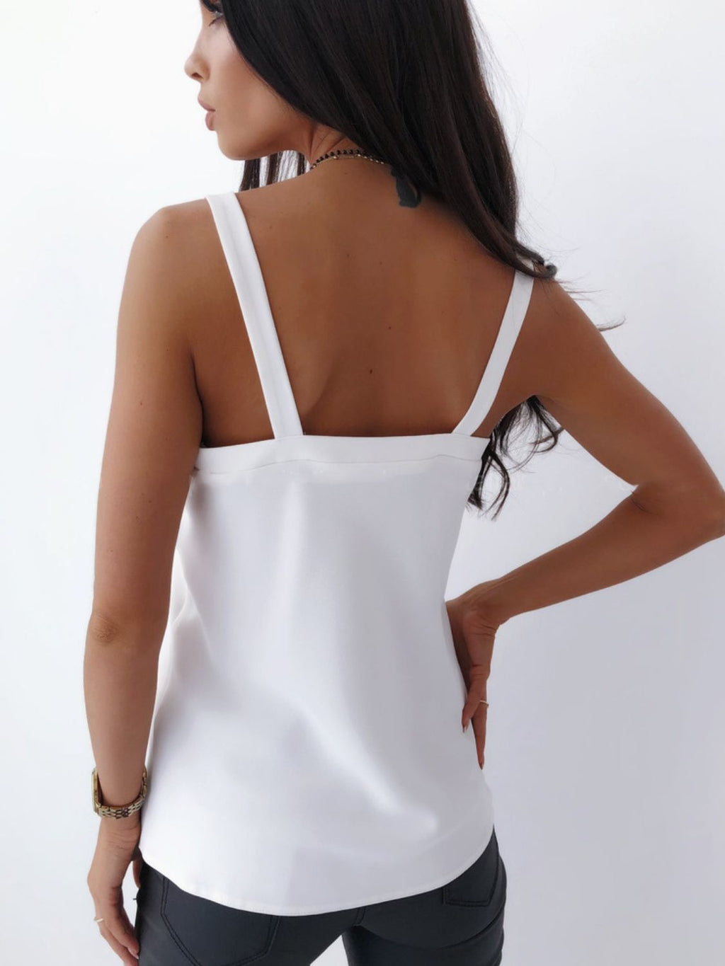 GR | V-neck Wide Strap Cami