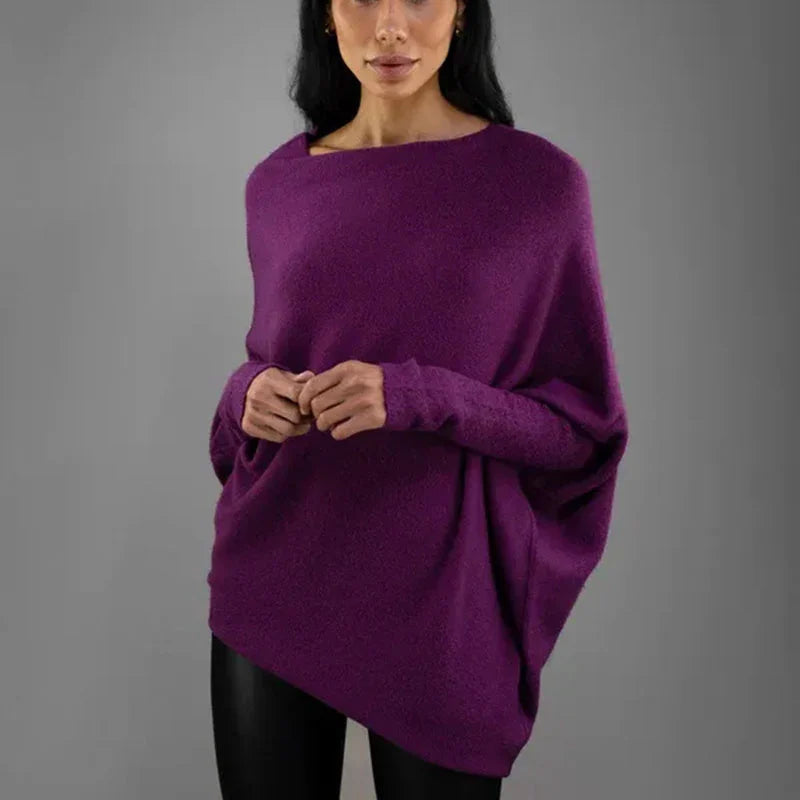 GR | Luxury Open Neck Pullover Sweater