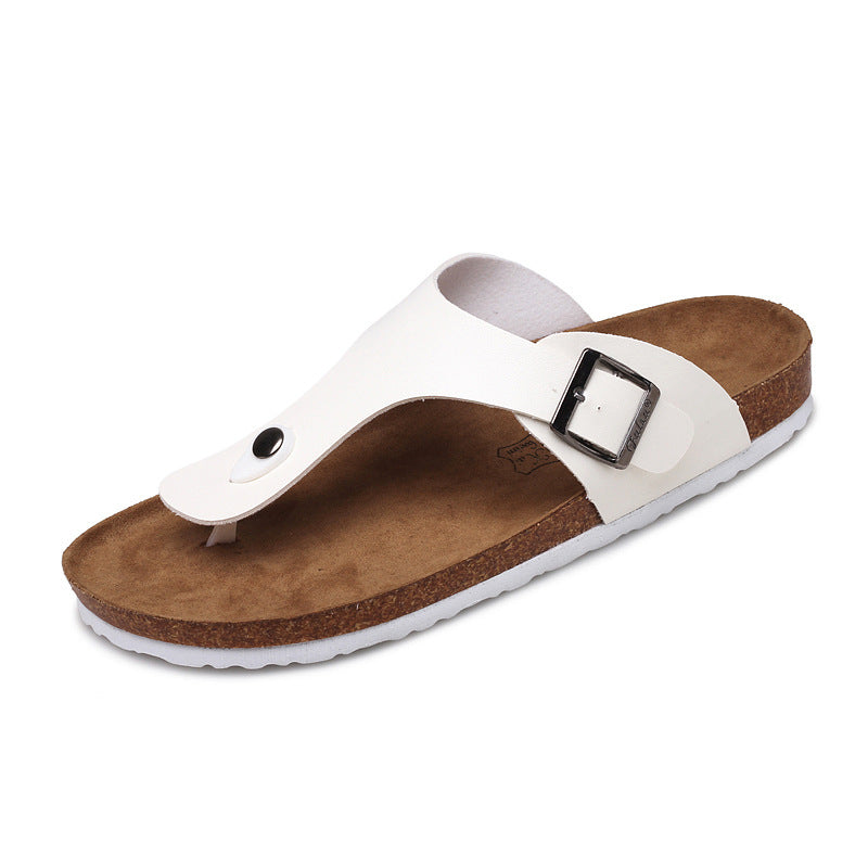 GR | Summer flip flops made of cork