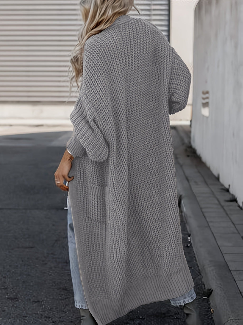 GR Wool Knit Cardigan with Pockets for Women | Perfect for Everyday Wear