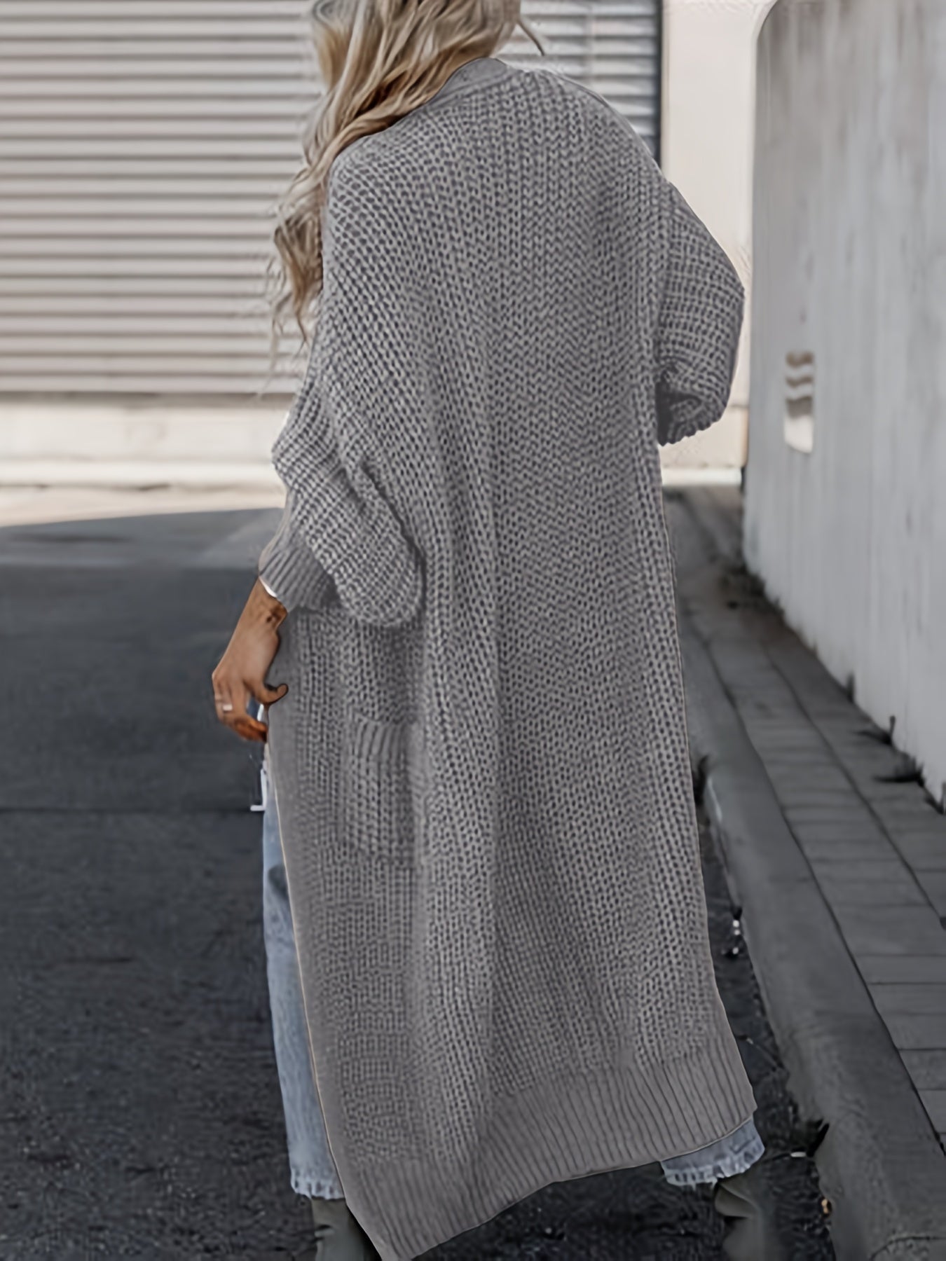 GR Wool Knit Cardigan with Pockets for Women | Perfect for Everyday Wear