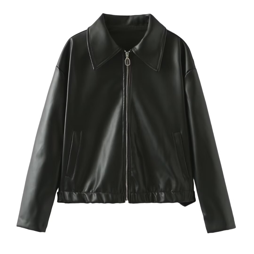 GR | Elegant leather jacket