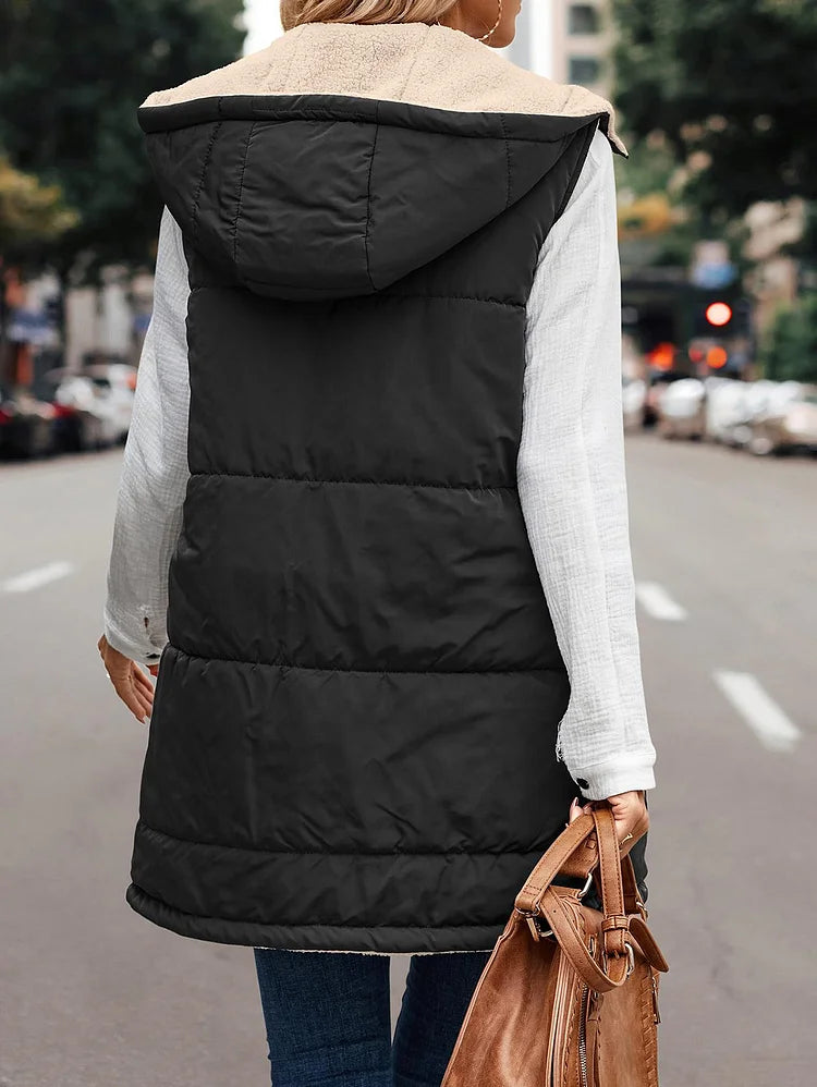GR | Jamia Reversible Hooded Vest