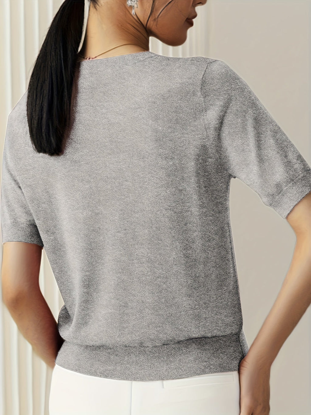 GR | Damen Lässiger Pullover