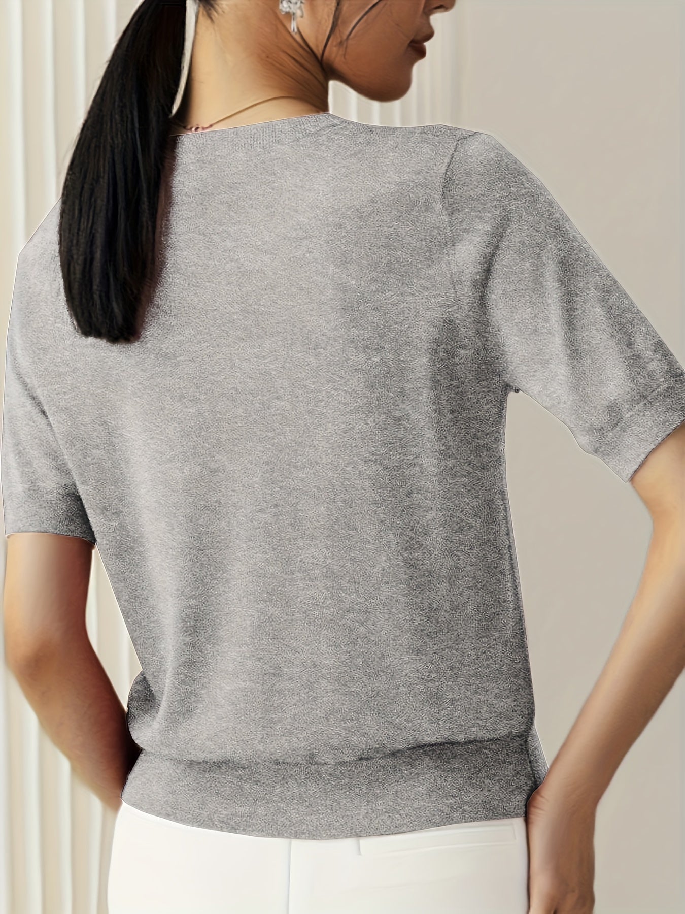 GR | Damen Lässiger Pullover