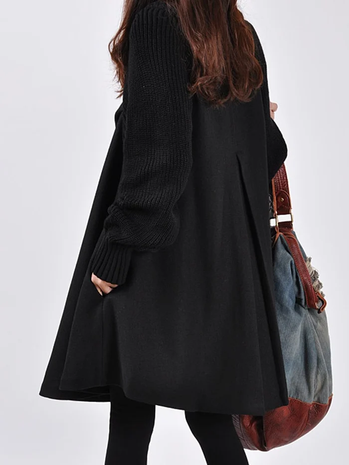 GR - Long coat in plus size