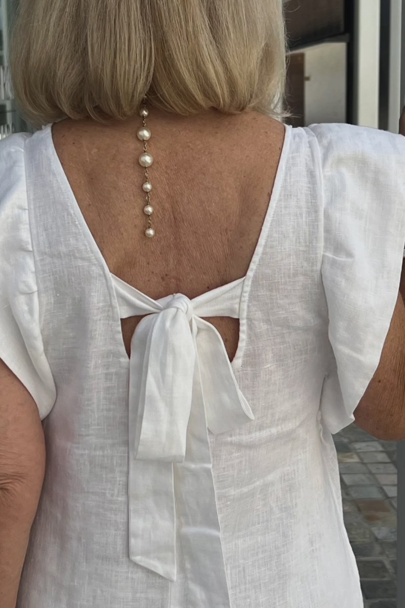 GR | Casual dress made of cotton and linen