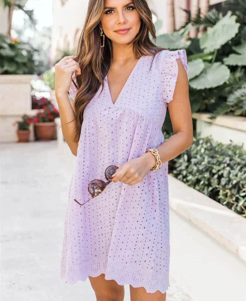 GR 2 in 1 summer dress with integrated shorts 