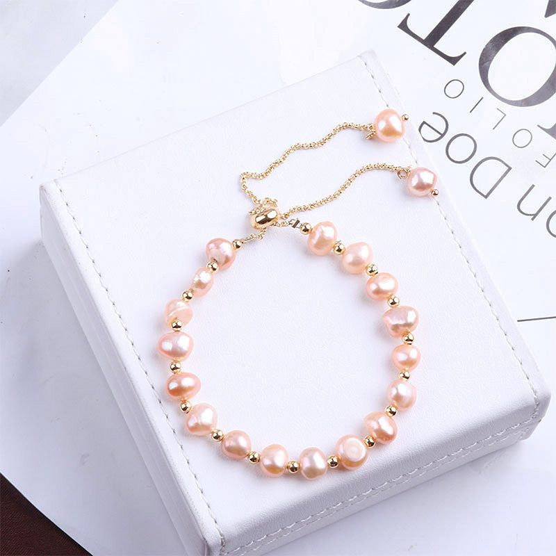 GR | Adjustable beaded bracelet