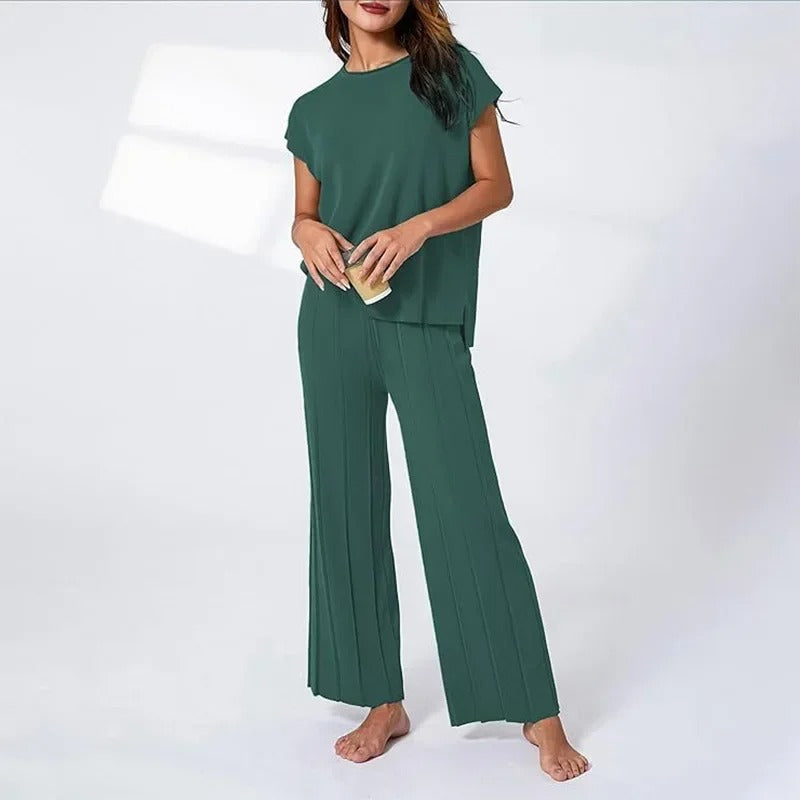 GR | Elegant two-piece set with wide legs