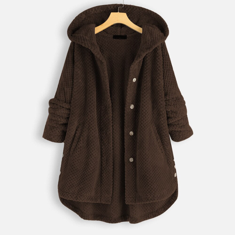 GR | Oversized Hooded Jacket for Women