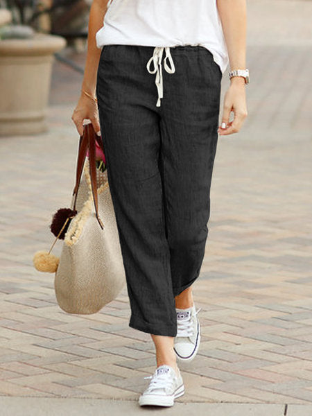 GR | Bequeme Leinenhose Damen