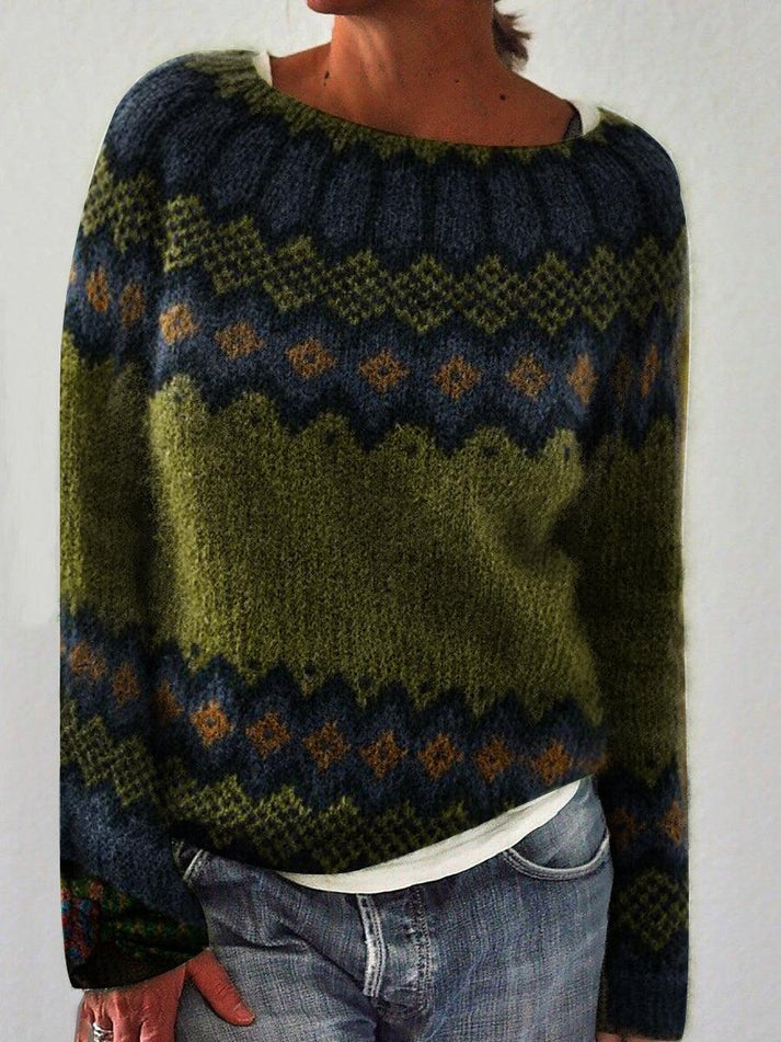 GR | Isländischer Pullover für Frauen