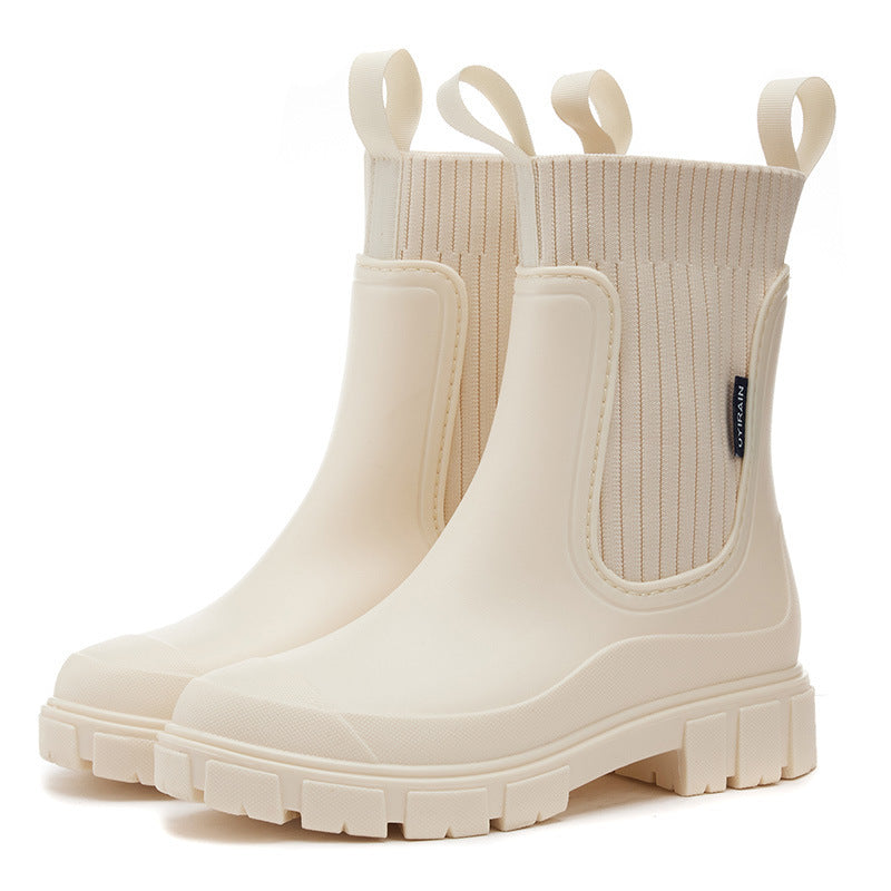 GR | Rubber boots - Waterproof with anti-slip sole, perfect for rainy weather 