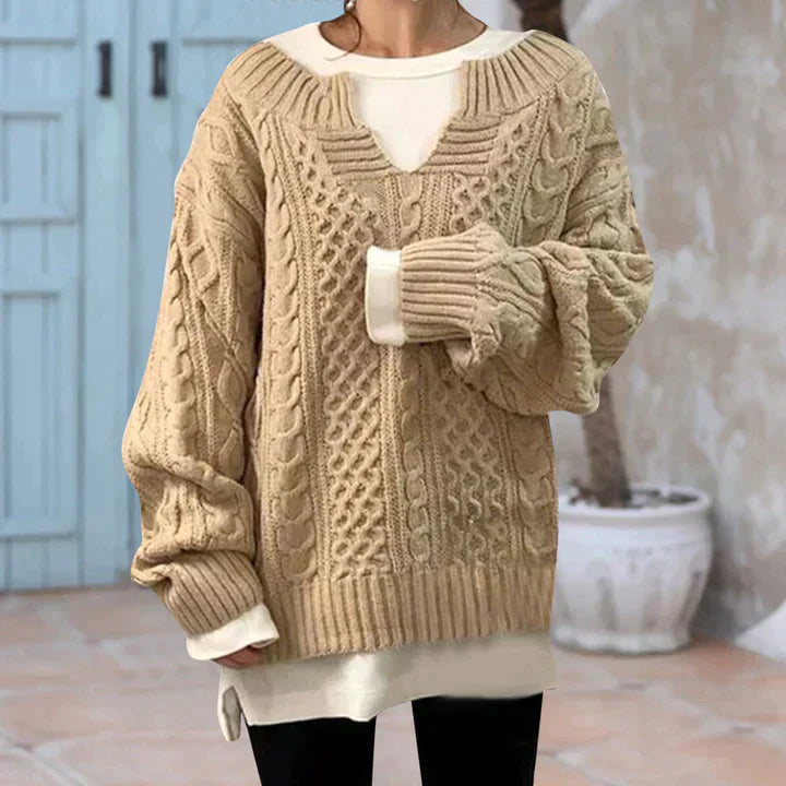GR | Eleganter Strickpullover