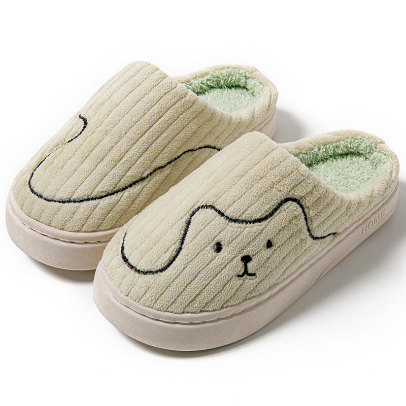 GR | Slippers - Women's house shoes with a cute animal motif and soft lining