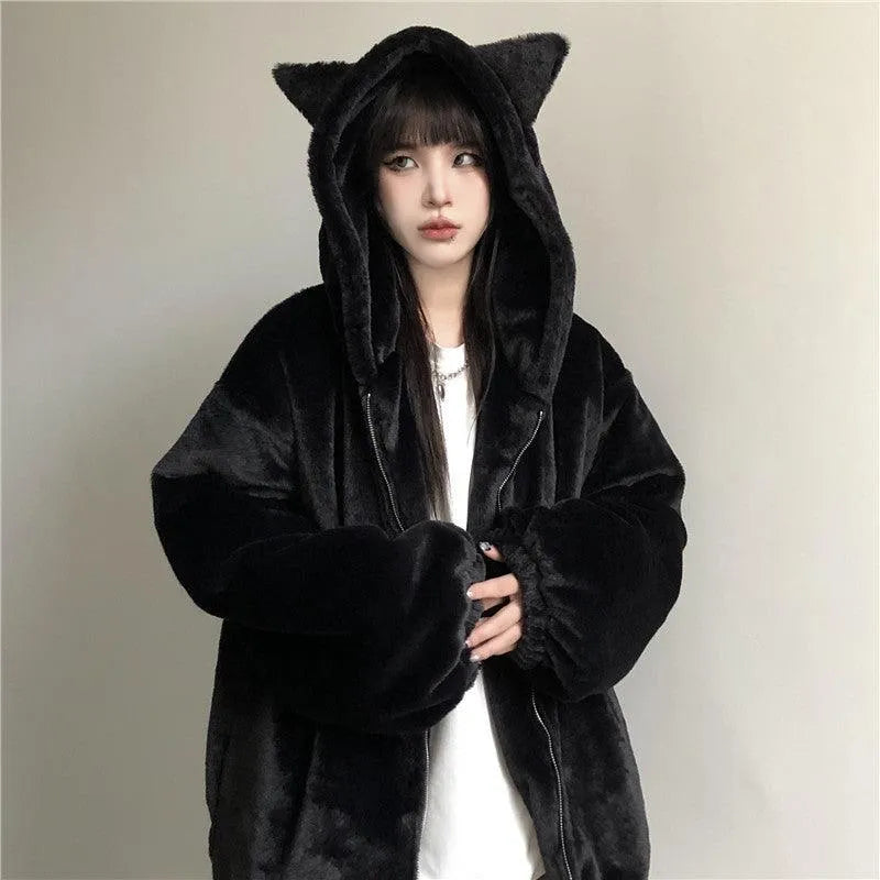 GR | Faux-Fur-Coat