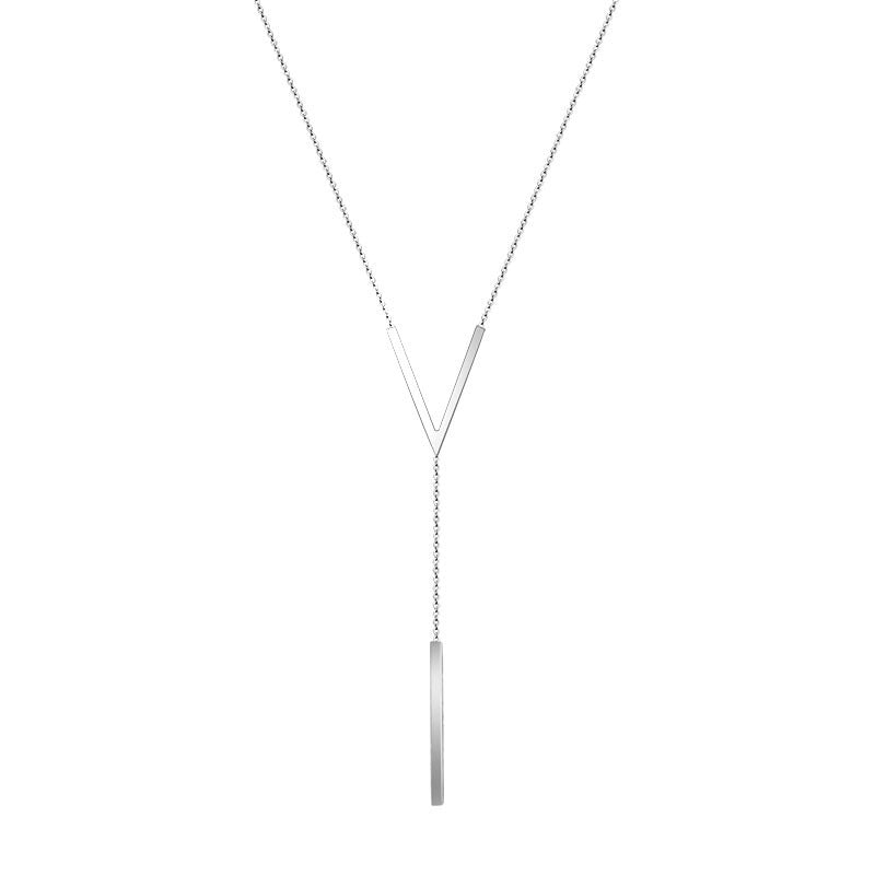 GR | V-shaped gold necklace