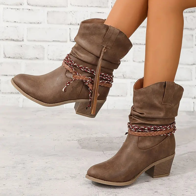 GR | Western Cowboy Boots for Women