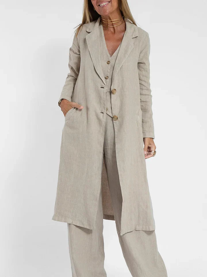 GR | Two-piece vest set for women