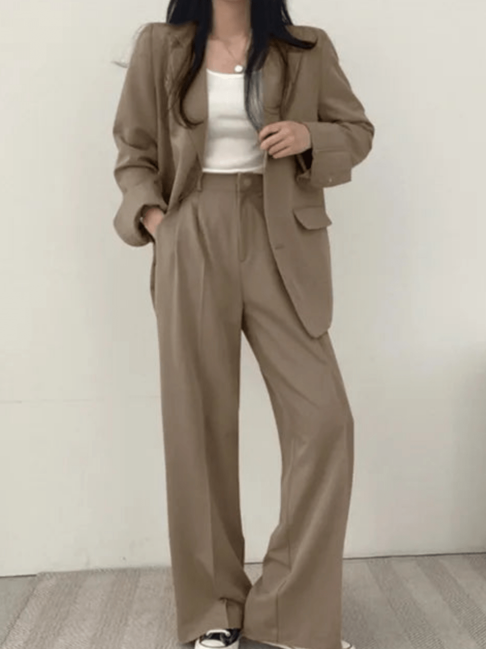 GR | Two-piece women's suit, pantsuit, casual suit